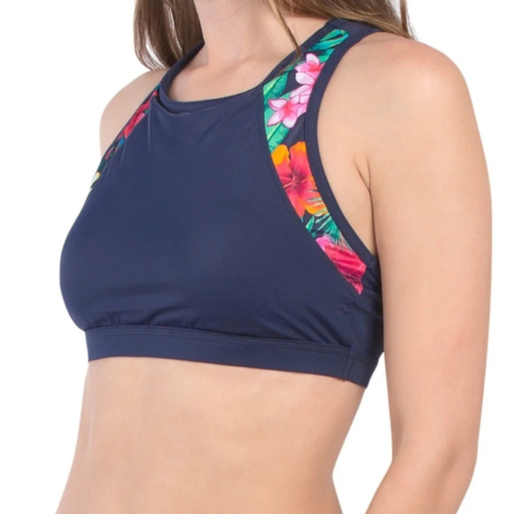 TOMMY BAHAMA Reversible Active Jungle Top Bra - Picture 3 of 3